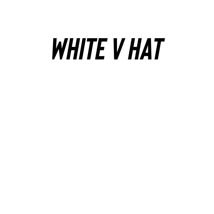 White V Hat